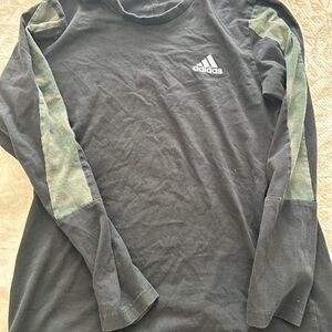 Adidas Men's Black Long Sleeve Shirt size m